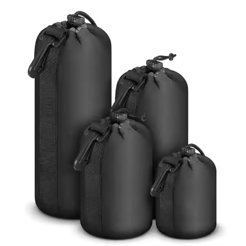Waterproof Camera Lens Bag S M L XL Neoprene Soft Video Camera Lens Case Pouch For Canon Nikon Sony 