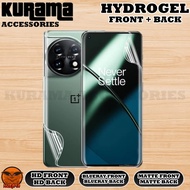 Hydrogel Front + Back Screen Protector Oneplus Ace 5 Pro / Ace 3 Pro / Ace 3V / Ace 2 Pro / Ace 2V /