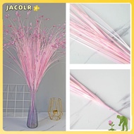 JACOLR 5pcs/Pack Peacock Grass, 80cm 20 Heads Artificial Grass, Realistic Multicolor Feather Texture