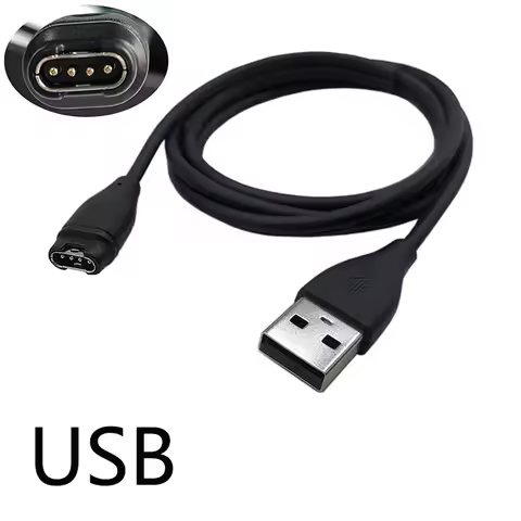Type C/USB Charger for Garmin Fenix 8 7X 7 Pro Fenix 6X 6 5X 5Plus 5S 6S 7S Tactix 7 Charging Cable 