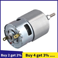 755 DC Motor for Weed Trimmer 21V Grass Cutter Motor with Long Shaft for Efficient Weed Cutting and 