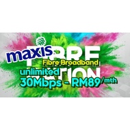 Maxis fibre home 100mbps free powerbank 10000mah