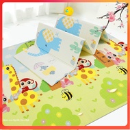 Thảm Xốp XPE Gấp Gọn 2 Mặt 1m8x2m Cho Bé Tập Bò Chống Ngã Chống Thấm Chống Trơn Trượt Chiếu Ngủ Văn