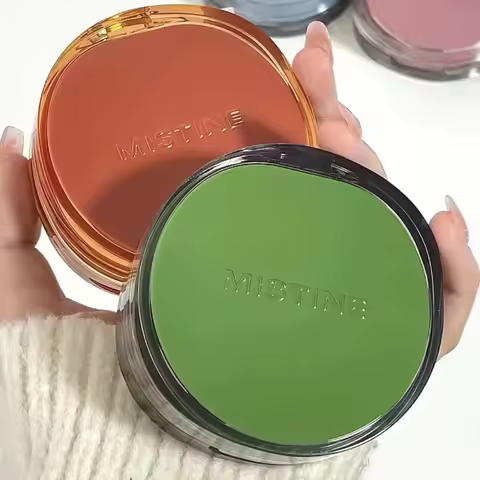 Mistine Rainbow Air Cushion Foundation BB Cream Moisturing Oil-control Concealer Long-lasting Waterp