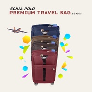 SONIA POLO luggage Trolley bag Size 32" inch 4 Wheels 360 Rotation High Quality Durable Stylish Desi