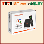 AQLKY 1PC GTMedia IFIRE 2 TV Box Digital Set Top Box TV Decoder FULL HD 1080P HEVC 10Bit 2.4G Wirele