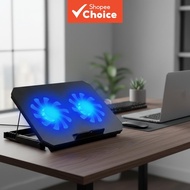 FIREWOLF S69 Laptop Cooling Pad with Dual Fans, 14-17 Inch Notebook Stand  FIREWOLF S69 Pad Penyejuk