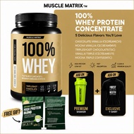 MUSCLE MATRIX 1000% WHEY CONCENTRATE 900g
