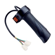 3speed Electric Bicycle Throttle Electric Vehicle Ebike Right Hand Grip Throttle 48-72V Universal Th