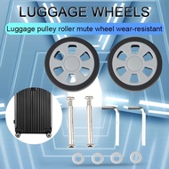 [SG] Luggage Wheels Replacement Suitcase Wheels Repair Kit Axles Luggage Swivel Wheels Rotation Suit