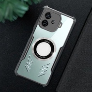 Magnetic Phone Casing For iQOO Z9 Turbo Z9S Z7S Z9 Z7 Z6 Pro Lite Z9X Z8 Z8X Z5 Z3 5G Case Breathabl