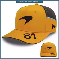 Oscar Piastri pre-curved cap orange baseball cap