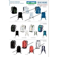 Yonex All Day Back Pack/ Yonex Backpack/ Yonex Badminton Backpack/ Yonex Tennis Backpack.