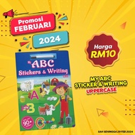 MY STICKERS AND WRITING BOOK | ANIMALS | 123 | ABC | abc |