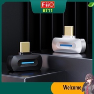 FiiO BT11TypeC Bluetooth 5.4 Transmitter for Mobile/Game Player to Headphones LDAC/AptX Adaptive/Low