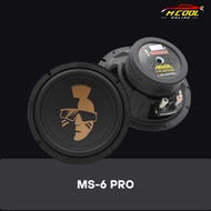 Mohawk MS-6 PRO 6.5" Inch Mid Bass Speaker Kereta Spiker