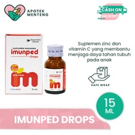 Imunped Drops 15ml - Children's Zinc And Vitamin C Supplement