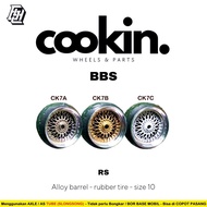 COOKIN ALLOY CK7 Rubber Tire Model BBS RS 10mm ALONGSONG