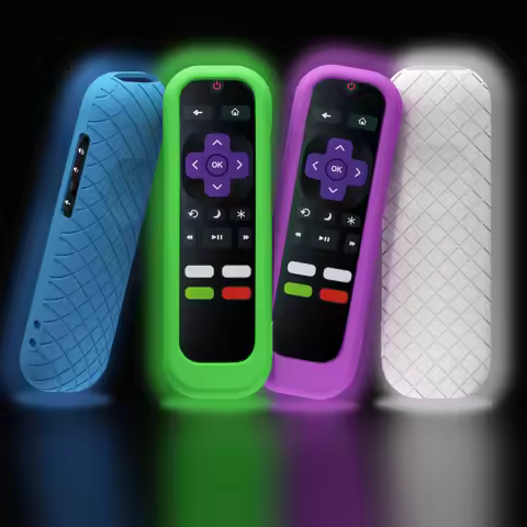 1/2 piece set of Remote control silicone sleeve,let your remote glow in the dark suitable for TCL Hi