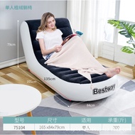 【TikTok】BestwayInflatable Sofa Lazy Sofa Tatami Sofa Single Recliner Outdoor Floatation Bed Airbed