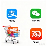 ZFB/VX 代付代充 Alipay Wechat QR 1688 TAOBAO 勿随意下单先咨询客服