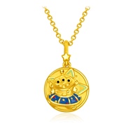 CHOW TAI FOOK Disney 999 Pure Gold Collection - Alien Charm with enamel R33601