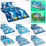 Bed Sheet 3.5 5 6 Feet + Multipurpose 60x80 70x90 Doraemon DM172 DM173 DM180 DM181 DM182 DM183 DM187
