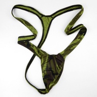 New Print European American Popular Borat Mankini Swimsuit Male Gini Swimming Sling Porat