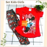 Baju Kanak Kanak Perempuan Baju Budak Perempuan Set Kids Girls Baju Siang Budak Perempuan