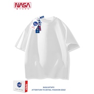 NASA WTAPS Pure Cotton Short-Sleeved t-Shirt Men Women Summer Street Wear Heavy Japanese Boys Bottom