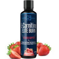 Siren Labs L-Carnitine Elite Burn Liquid Keto Fat Burner and Metabolism Activator - Fat Loss Support