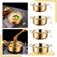 [Sunnimix2] Korean Ramen Cooking Pot Instant Noodle Soup Pot for Camping Backyard Pasta