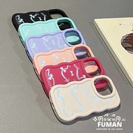 Cute Ribbon Bow 3D Wave Phone Case For Realme Narzo N65 N63 N55 N53 70 70X 60 Pro 60X 50 50A 50i Pri