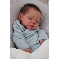 55cm Soft Cotton Body Rebirth Doll Simulation Baby marley Handmade 3D Painted Skin Realistic Christm