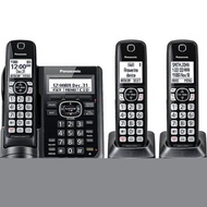 Refurbished Panasonic TGF543B Expandable Cordless Phone with Call Block and Answering Machine 3 Han