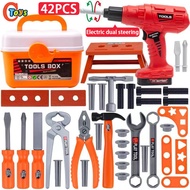 Tools Toys Mechanic Toolbox Toys For Kids tool set