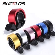 BUCKLOS Bicycle Bell Small Aluminum Alloy Bike Bells Loud Cycling Invisible Bell Alarm for MTB Road Bike Foldable Bike