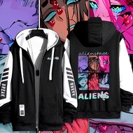 clu ct Alien Stage Ivan luka Sua Till anime zipper Hoodie coat jacket Unisex Top tc ulc