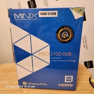 Minix Neo Z100 0db N100 全靜音mini PC  連Windows 11 pro not NUC