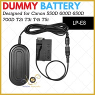 ACK-E8 Power Supply DR-E8 External Power Adapter Canon EOS Rebel T5i T4i T3i T2i Kiss X6 Kiss X5 Kis