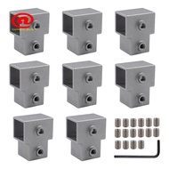 End Rails Clamps Pipe Fitting Connector Tube Connector T- Shaped