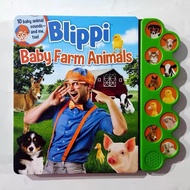 🅱️Blippi 英語早教動物發聲書🐷