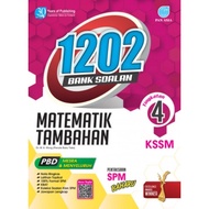 BUKU KERJA: 1202 Bank Soalan KSSM Tingkatan 4 & Tingkatan 5  [PAN ASIA]