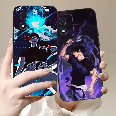 Anime Toji Fushiguro Cover For OPPO Realme GT 7 7T 6 6T 15 15T 14 14T 13 12 C75 C75x C73 V70S Pro Pl