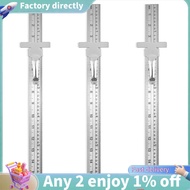 Ruler 15cm Metal Metric Ruler Set, Machinist'S  Millimeter Ruler, Measuring Tools