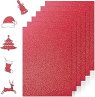 Glitter Cardstock Paper,20 Sheets Colored Cardstock for Cricut,DIY Crafts,Gift Wraps,Christmas Birth