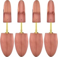 Cedar Shoe Tree for Men, Wide Heel Women's Adjustable Shoe Tree, Split Toe Cedar Boot Tree