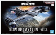 全新 現貨 日版 Bandai Mandalorian N-1 Starfighter 電導銀 組裝模型 1/48 silver coating 曼達洛人 N-1星際戰鬥機 Jedi darth Va