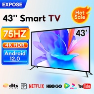 Smart TV 32 Inch Android 12.0 TV 1080P FHD Android TV murah LED Television 5-year warranty EXPOSE