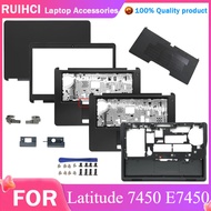 New Laptop Case For Dell Latitude 7450 E7450 LCD Back Cover Front Bezel Hinges Palmrest Lower Bottom